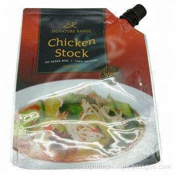 Stand-up Food Bag with Spout, in Various Size and Shape, for Beverage and Milk, Long Shelf Time
